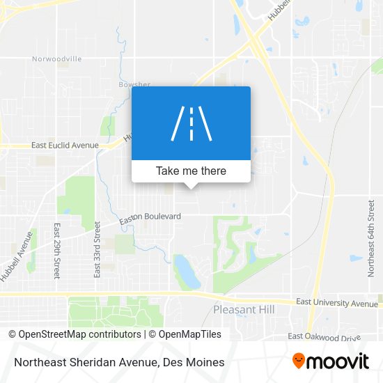 Mapa de Northeast Sheridan Avenue