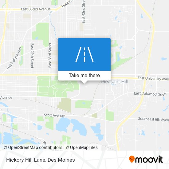Mapa de Hickory Hill Lane