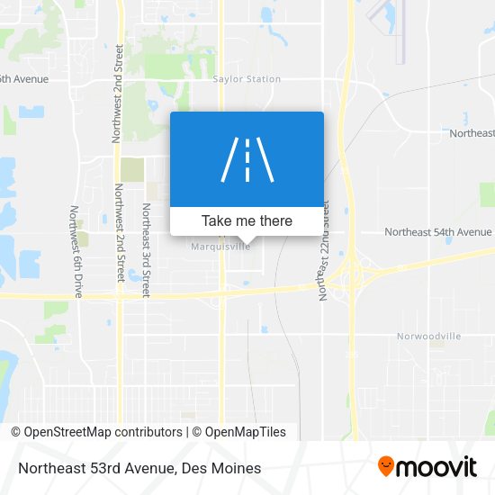 Mapa de Northeast 53rd Avenue