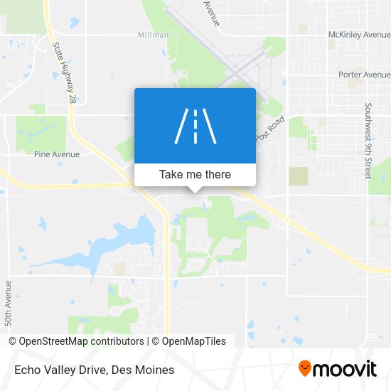 Echo Valley Drive map