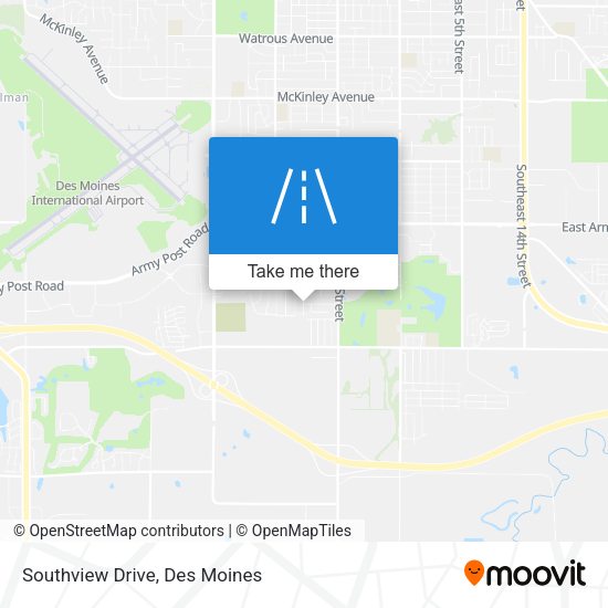 Mapa de Southview Drive