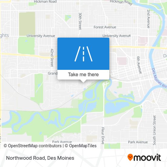 Mapa de Northwood Road