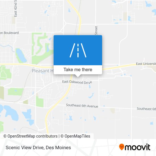Scenic View Drive map