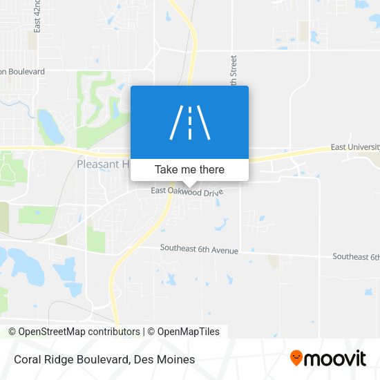 Mapa de Coral Ridge Boulevard