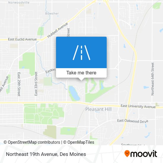 Mapa de Northeast 19th Avenue