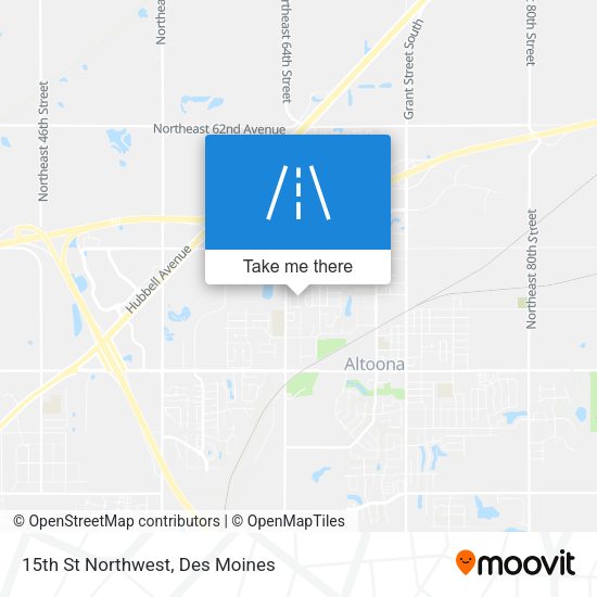 Mapa de 15th St Northwest