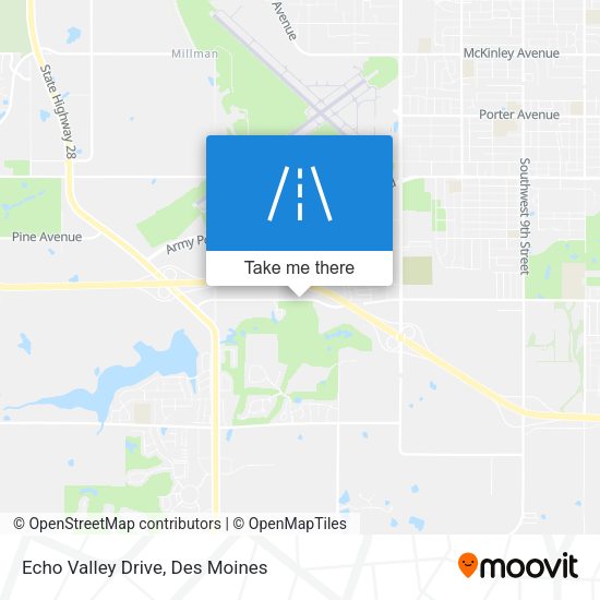 Echo Valley Drive map