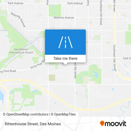 Rittenhouse Street map