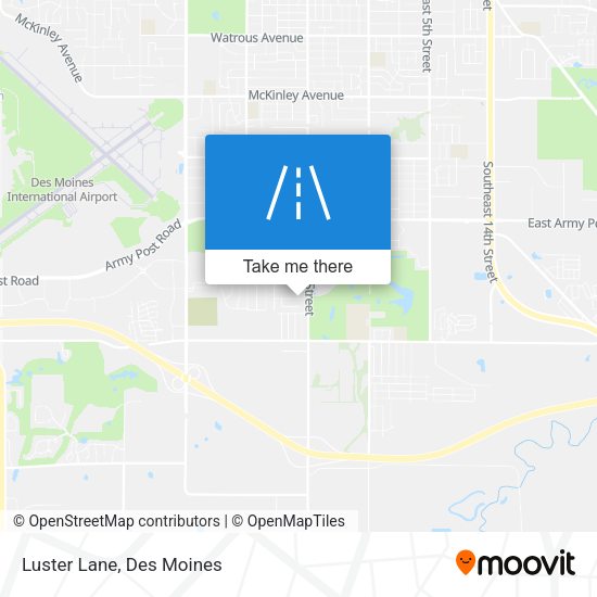 Mapa de Luster Lane