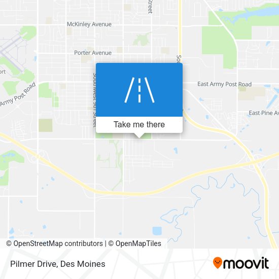 Mapa de Pilmer Drive