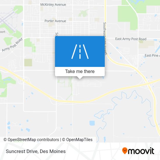 Mapa de Suncrest Drive