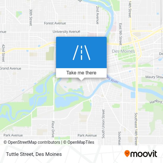 Mapa de Tuttle Street