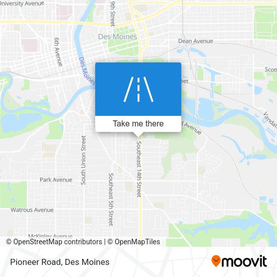 Mapa de Pioneer Road