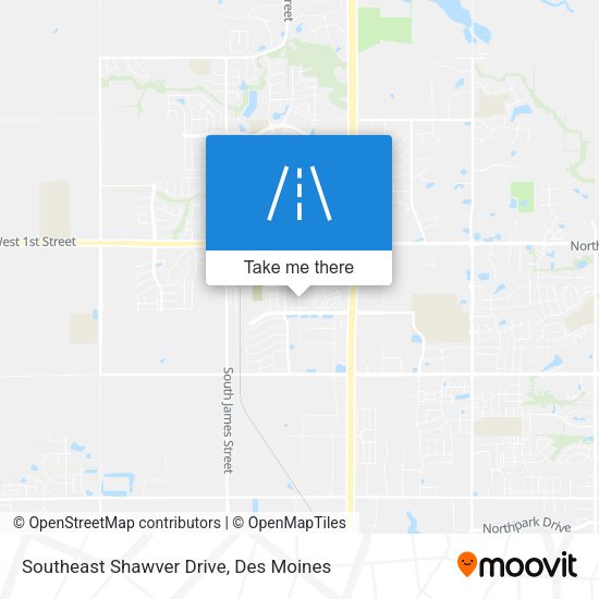Southeast Shawver Drive map