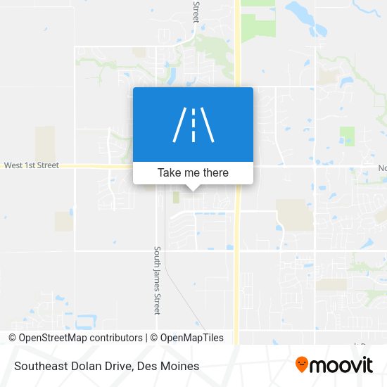 Southeast Dolan Drive map