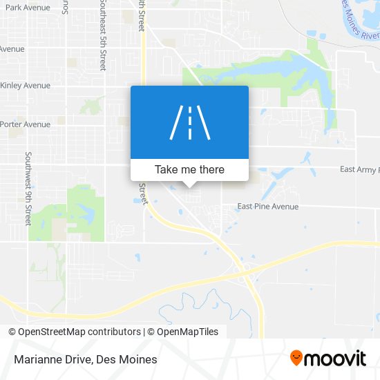 Marianne Drive map