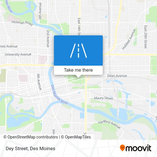 Mapa de Dey Street