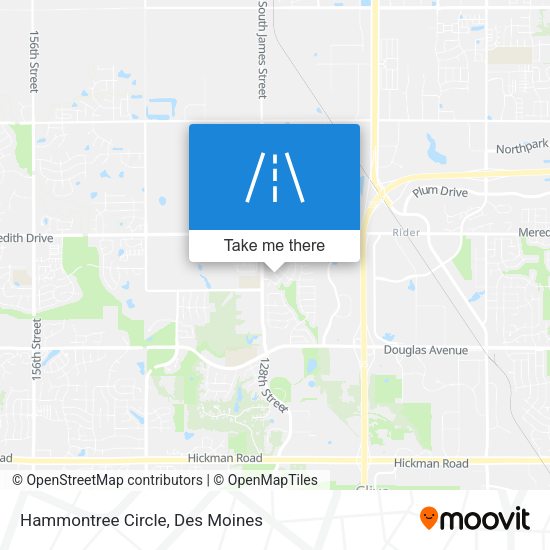 Hammontree Circle map