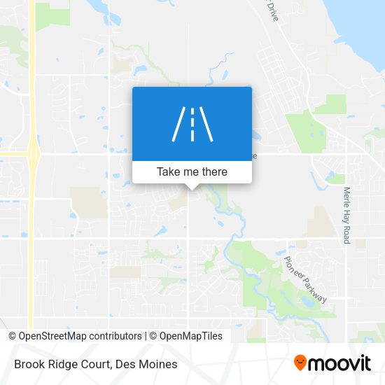Brook Ridge Court map