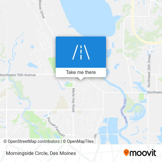 Morningside Circle map