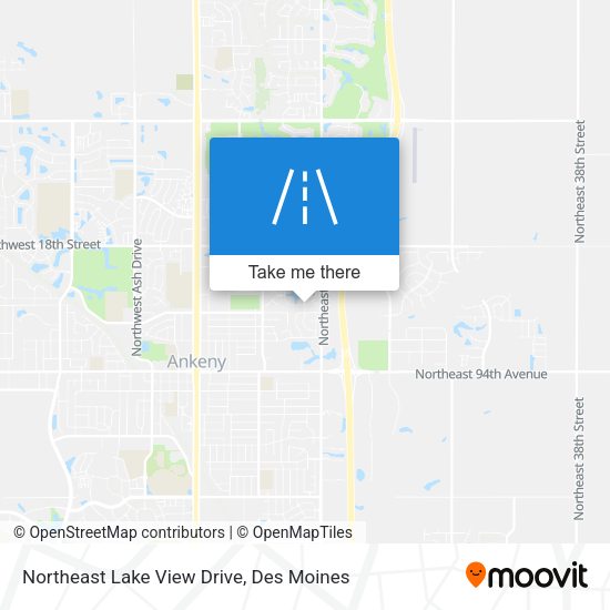 Mapa de Northeast Lake View Drive