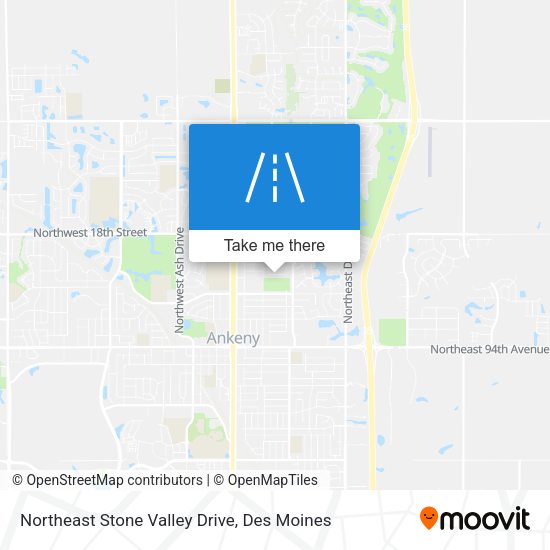 Mapa de Northeast Stone Valley Drive