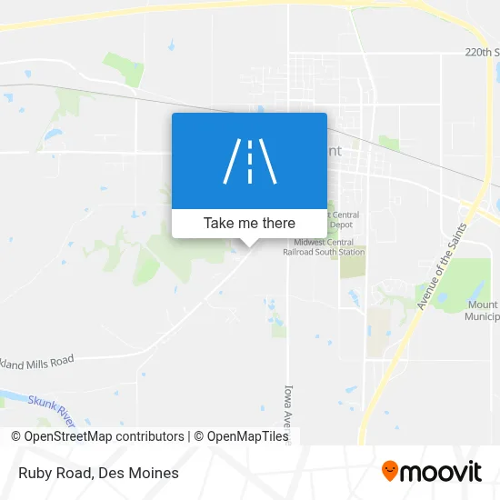 Ruby Road map