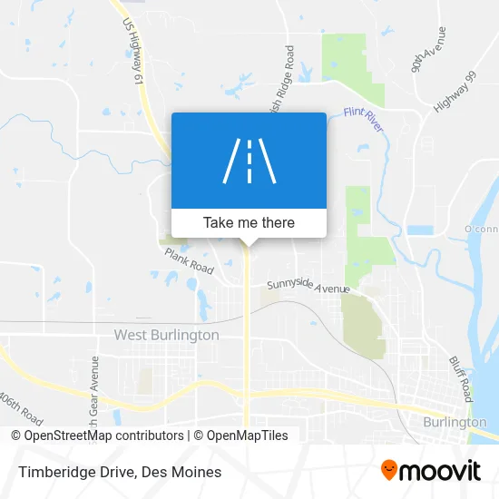 Timberidge Drive map