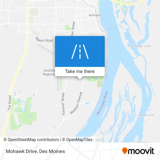 Mohawk Drive map