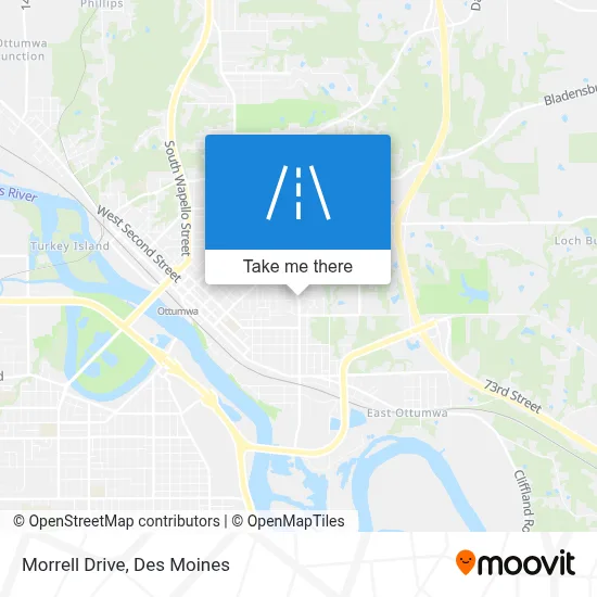 Morrell Drive map