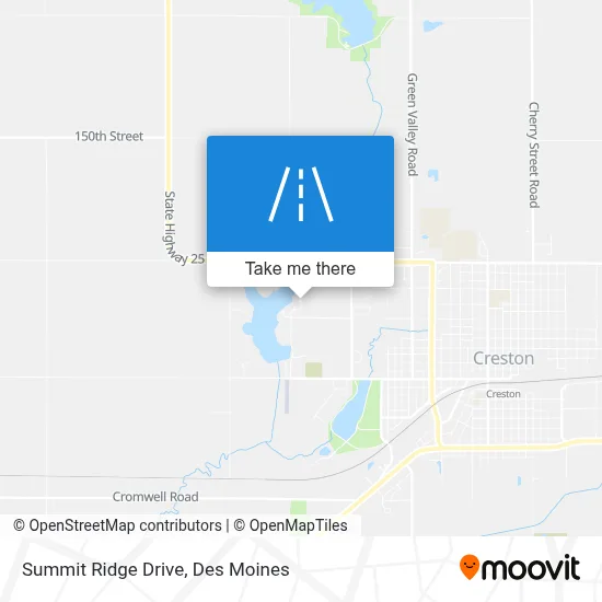 Summit Ridge Drive map