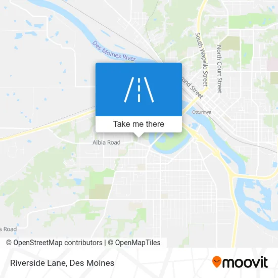 Mapa de Riverside Lane