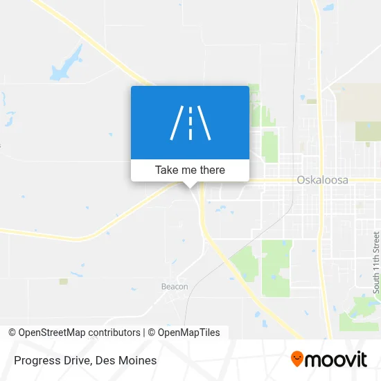 Progress Drive map