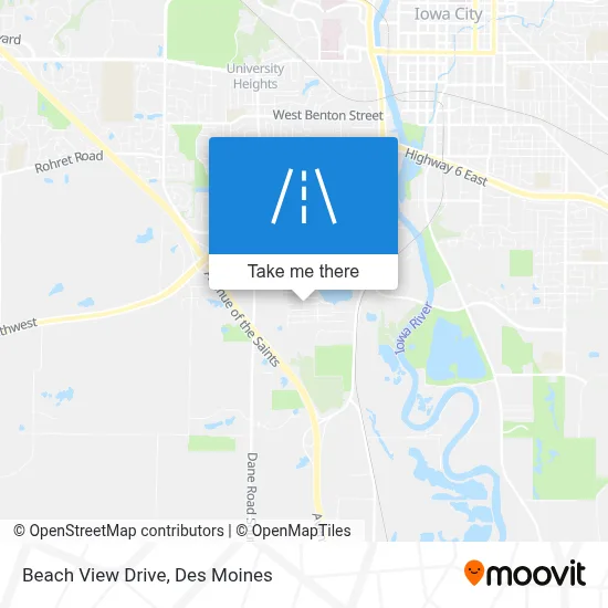 Beach View Drive map