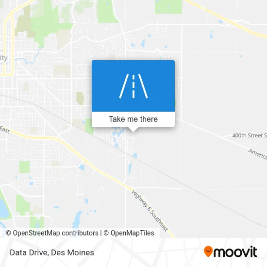 Data Drive map