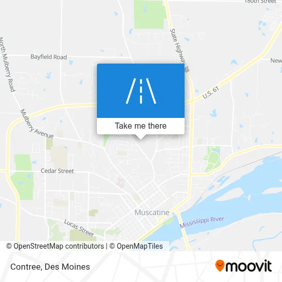 Contree map