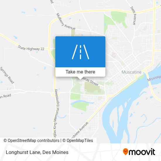 Longhurst Lane map