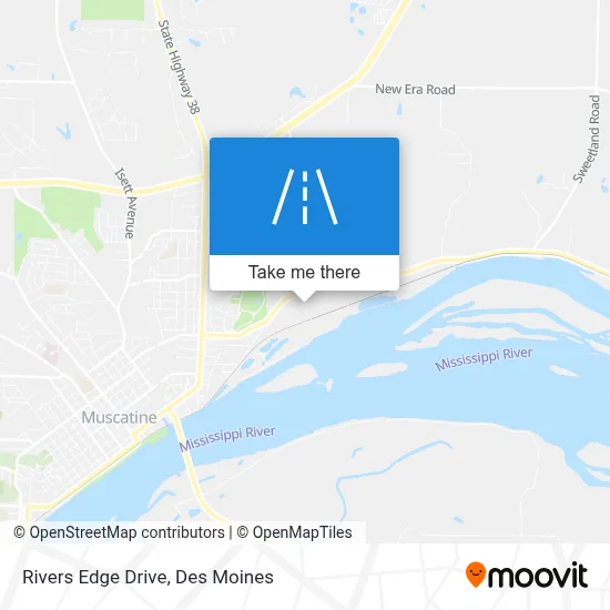 Rivers Edge Drive map