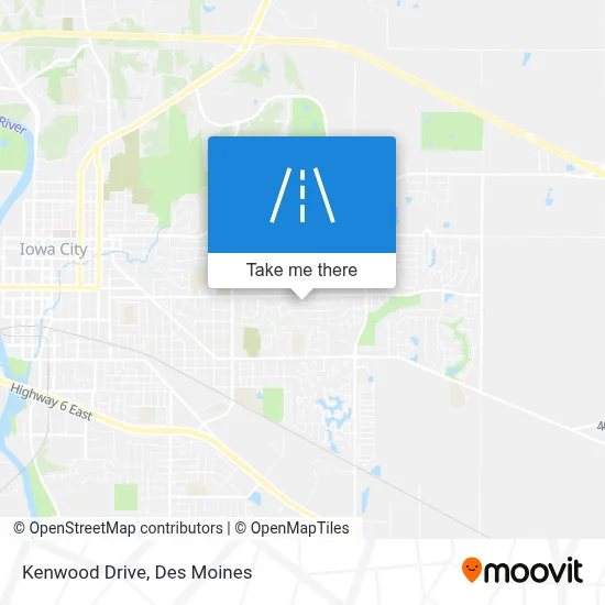 Kenwood Drive map
