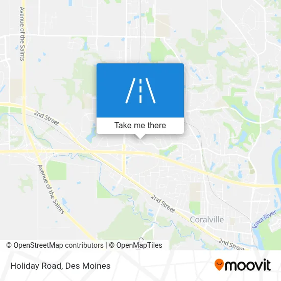 Holiday Road map