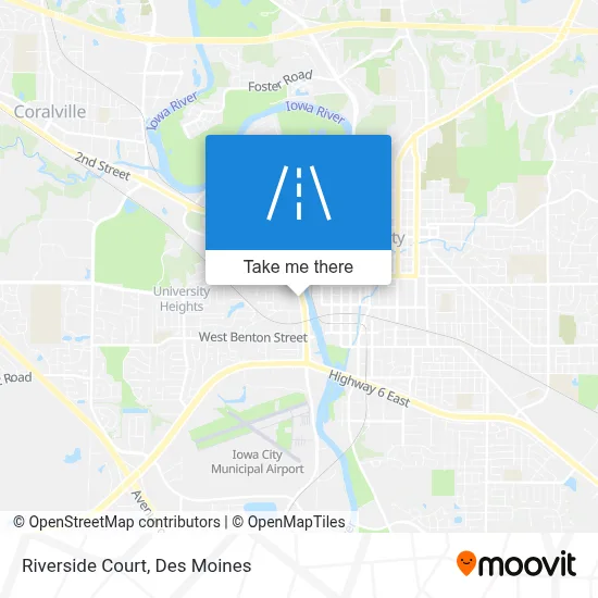 Riverside Court map