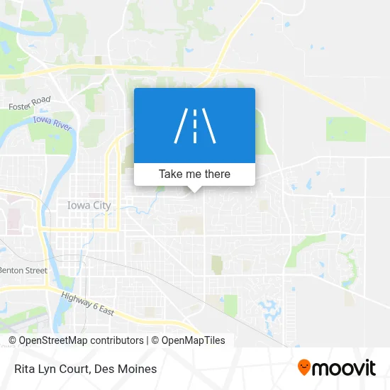 Rita Lyn Court map