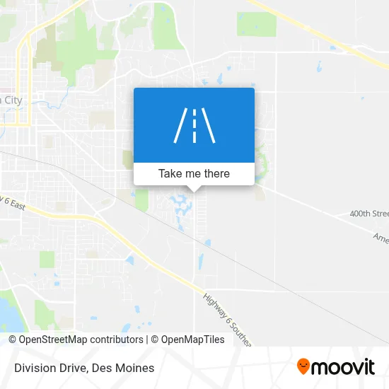 Division Drive map