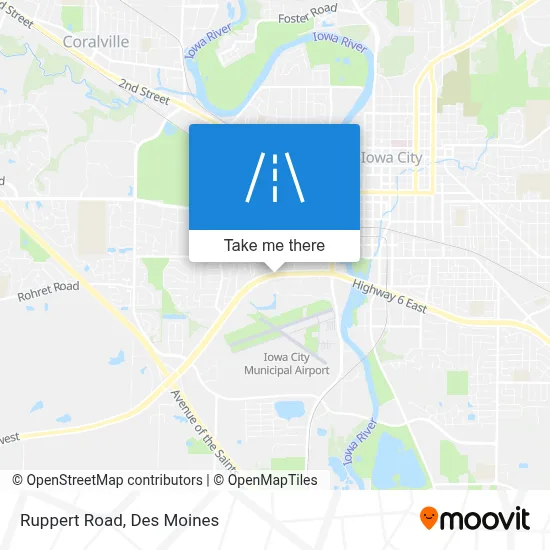 Ruppert Road map