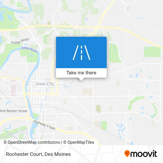 Rochester Court map