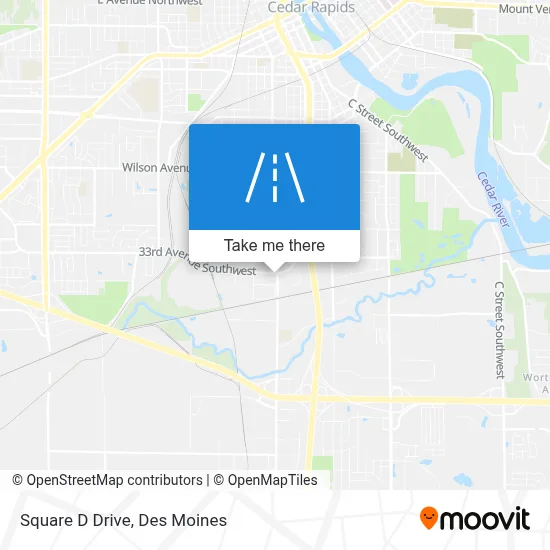Square D Drive map
