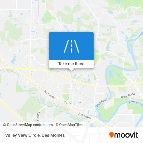 Valley View Circle map