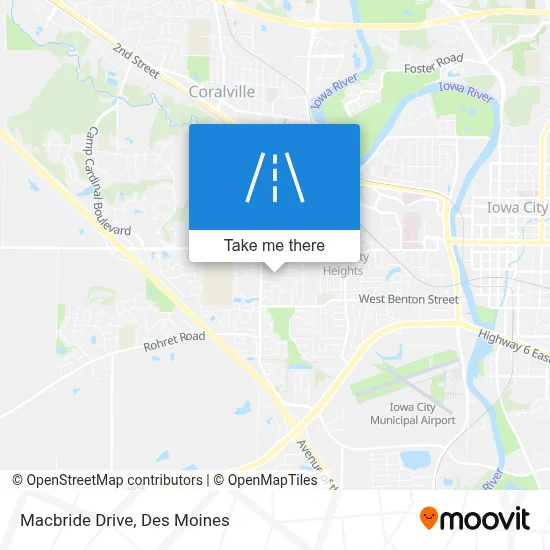 Macbride Drive map