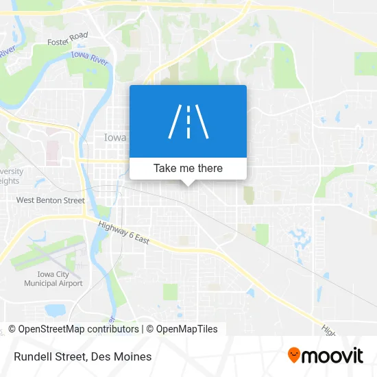Rundell Street map