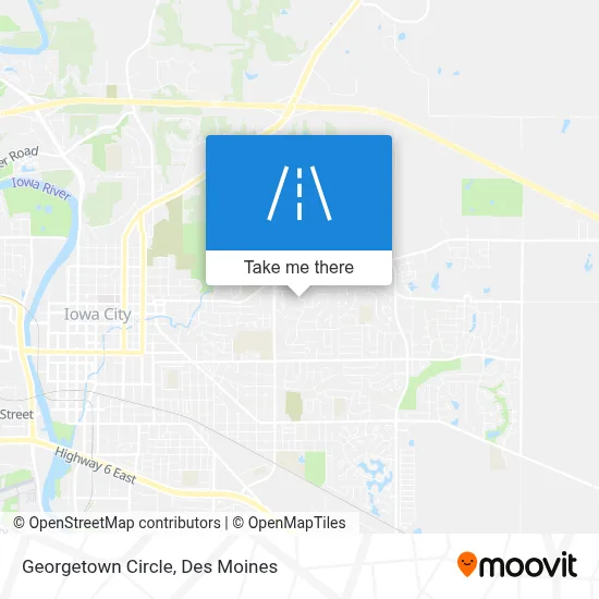 Georgetown Circle map